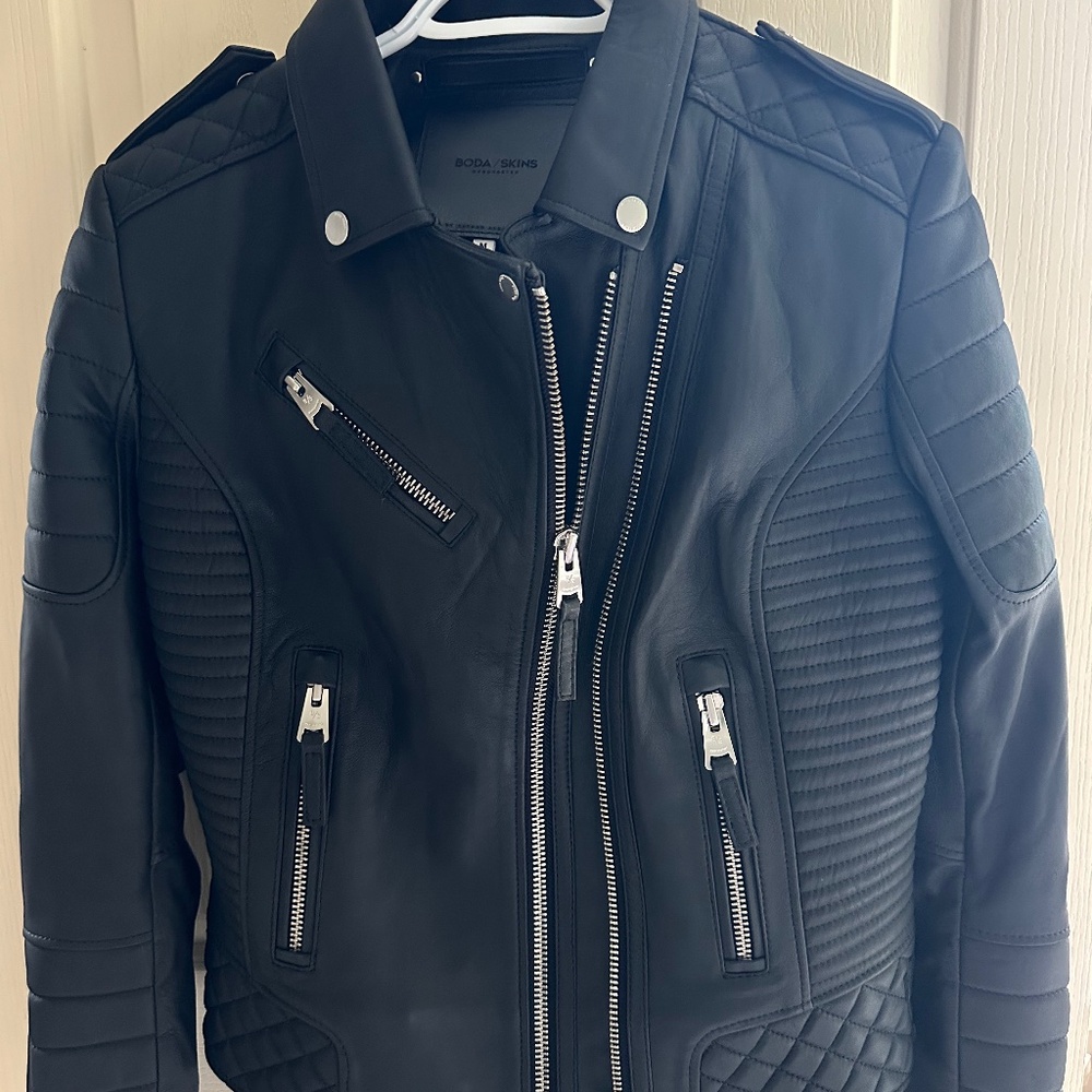 Boda Skins- Kay Michaels 3.0 Black leather jacket